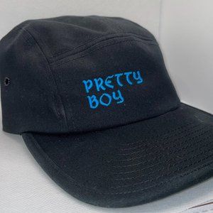 Pretty Boy Embroidered Adjustable 5 Panel Hat
